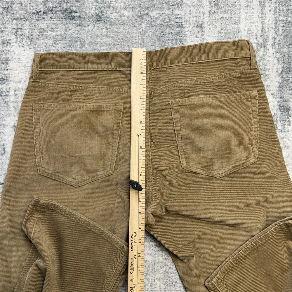 Banana Republic Corduroy Pants Men 36x30 Brown Pinwale Vintage Straight 5 Pocket